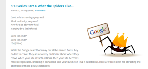 Google Spiders